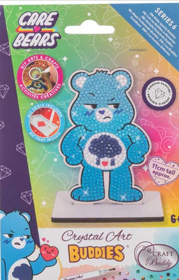 Image 1 of CRAFT BUDDY - GRUMPY BEAR - CRYSTAL ART BUDDY (£5.99)